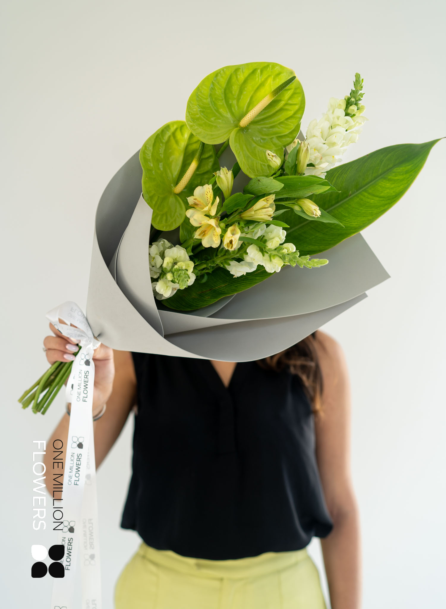 Букет "Экстра Грин" Grey