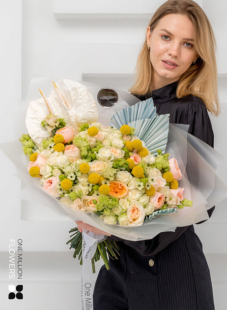 Букет "Еллоу Концепт" White